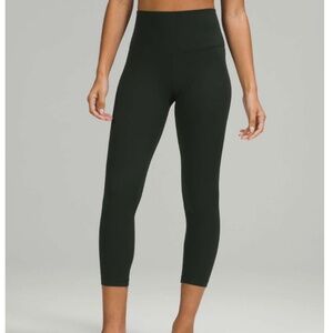 Lululemon Align High-Rise Crop 23" Rainforest Green Size 6